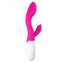 Vibrator cu stimulator clitoridian Easytoys Lily (roz)