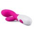 Vibrator cu stimulator clitoridian Easytoys Lily (roz)