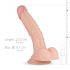 Real Fantasy Derek - dildo realist - 22 cm (natural)