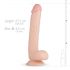 Real Fantasy Elvin - dildo realist - 28cm (natural)