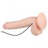 Real Fantasy Elvin - vibrator realist, reîncărcabil - 28cm (natur)