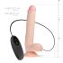 Real Fantasy Elvin - vibrator realist, reîncărcabil - 28cm (natur)