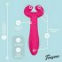 Vibrator pentru cupluri rezistent la apă, cu acumulator, Easytoys (roz)