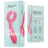 Vibrator pentru cupluri rezistent la apă, cu acumulator, Easytoys (roz)