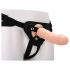 RealStuff Strap-On - dildo realist, cu curea (natur)