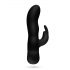 Vibrator pentru punctul G Easytoys Mad Rabbit cu stimulator clitoridian (negru)