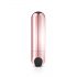 Bulet Rosy Gold - mini vibrator cu acumulator (aur roz)