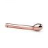 Vibrator G-spot Rosy Gold, reîncărcabil (auriu roz)