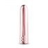 Vibrator în formă de baton, mini, cu acumulator, culoare rosegold