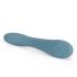 Bloom Rose - vibrator pentru punctul G din silicon, cu acumulator (turcoaz)