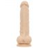 Real Fantasy Ashton - Dildo realist cu testicule - 20,5cm (natural)