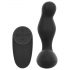 Easytoys Anal Collection - vibrator anal cu telecomandă (negru)