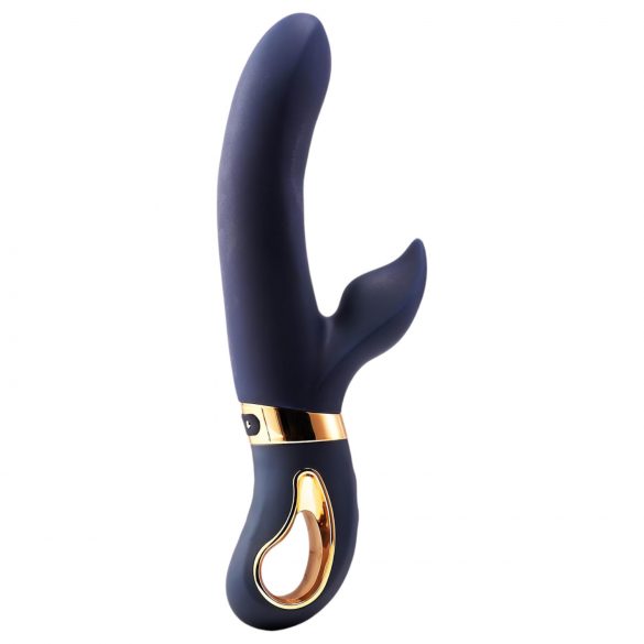 Vibrator Dream Toys Atropos cu încălzire și acumulator, albastru