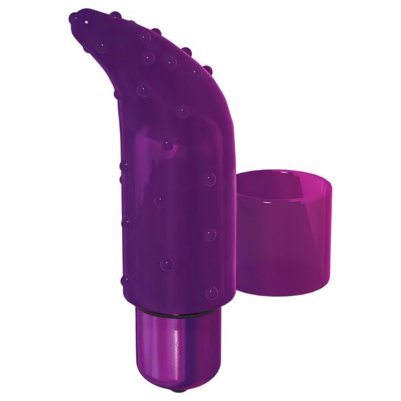 Vibrator deget rezistent la apă (mov)