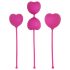 OHMIBOD - set bile anale - roz (3 piese)