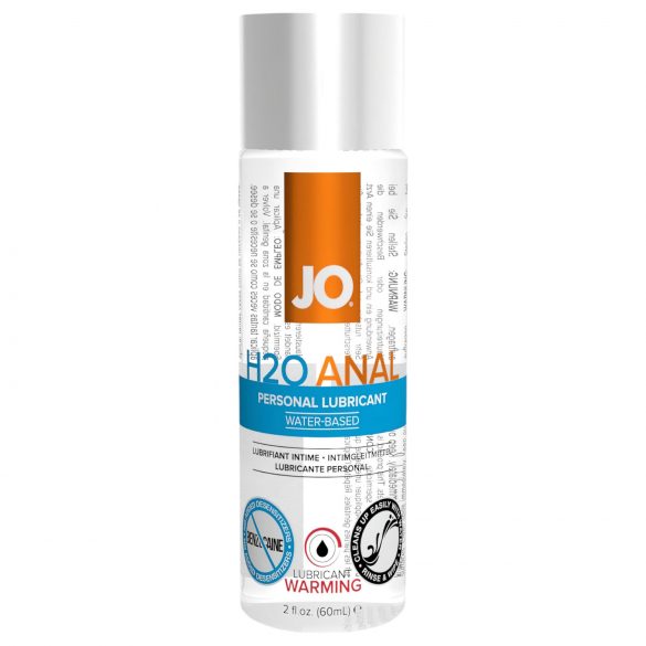 Lubrifiant anal încălzitor pe bază de apă JO H2O (60ml)