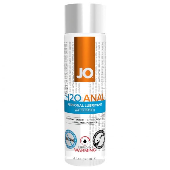 Lubrifiant anal încălzitor pe bază de apă JO H2O (120ml)