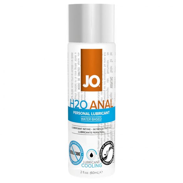 JO H2O Anal Cool - lubricant anal răcoritor pe bază de apă (60ml)