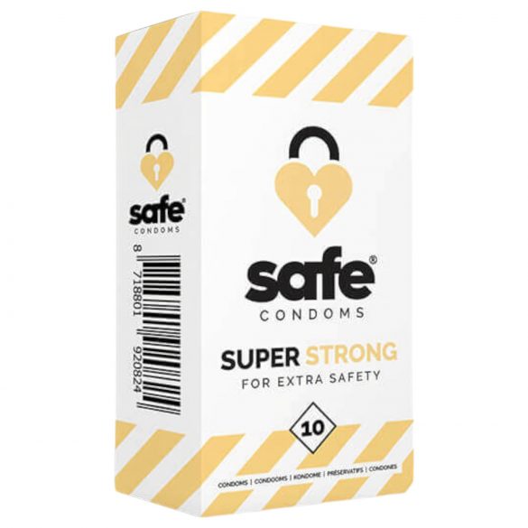 SAFE Super Strong - prezervativ extra rezistent (10 buc)