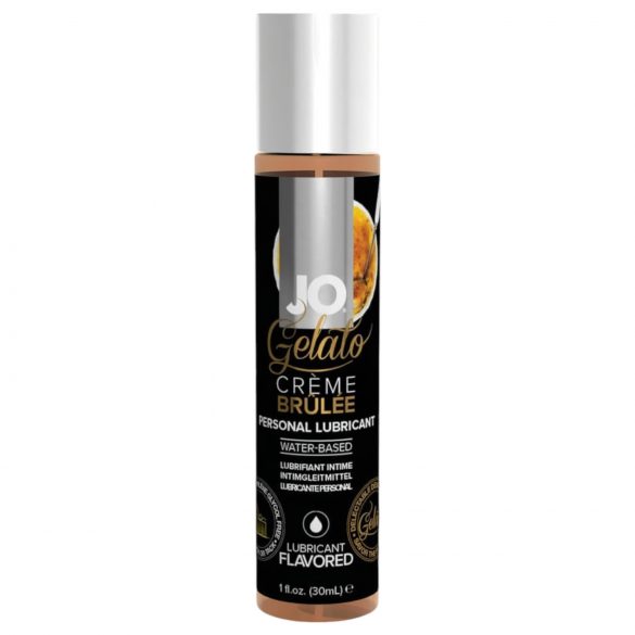 JO Gelato Creme Brulee - lubrifiant pe bază de apă (30ml)