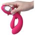 Vibrator Nomi Tang pentru punctul G cu stimulator clitoridian, reincarcabil (roz)