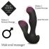 FEELZTOYS Black Jamba - vibrator anal cu radio și încălzire (negru)