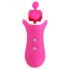 FEELZTOYS Clitella - vibrator oral rotativ, cu acumulator (roz)