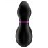 Satisfyer Penguin - stimulator clitoridian cu acumulator, rezistent la apă (negru-alb)