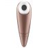 Satisfyer 1 Number One - Stimulator clitoridian cu unde de presiune, impermeabil (maro)