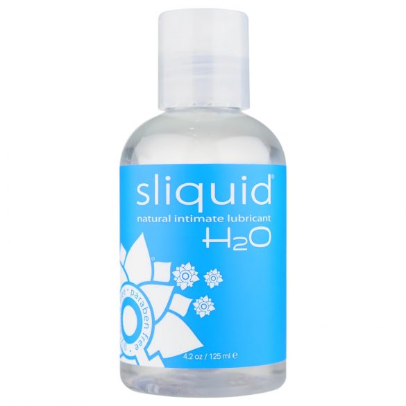 Lubrifiant pe bază de apă Sliquid H2O pentru piele sensibilă (125ml)