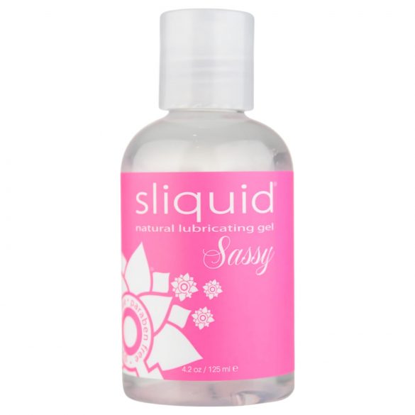 Sliquid Sassy - lubrifiant anal pe bază de apă pentru piele sensibilă (125ml)