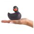 My Duckie 2.0 - rățușca jucăușă vibrator impermeabil pentru clitoris (negru)