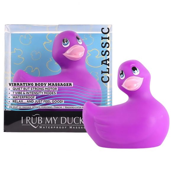 My Duckie 2.0 - vibrator waterproof pentru clitoris (mov)