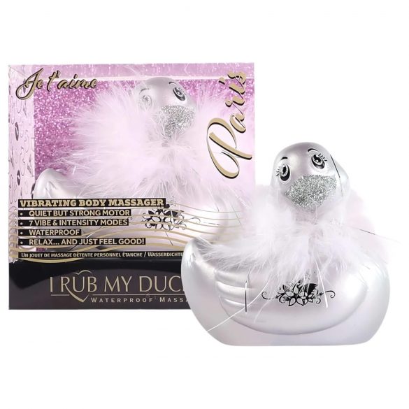 My Duckie Paris 2.0 - vibrator pentru clitoris (argintiu)