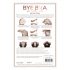 Bye Bra Perfect A-F - benzi invizibile pentru lifting bust - nude (6 perechi)