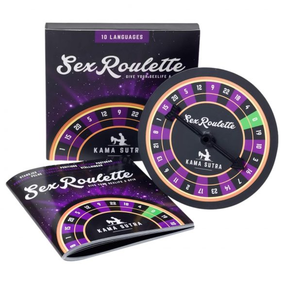 Ruleta sexuală Kama Sutra - joc pentru adulți (10 limbi)