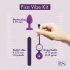 Set vibrator Rianne Essentials First - mov (3 piese)