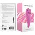 FEELZTOYS Femmegasm - vibrator vaginal și clitoridian rezistent la apă (roz)