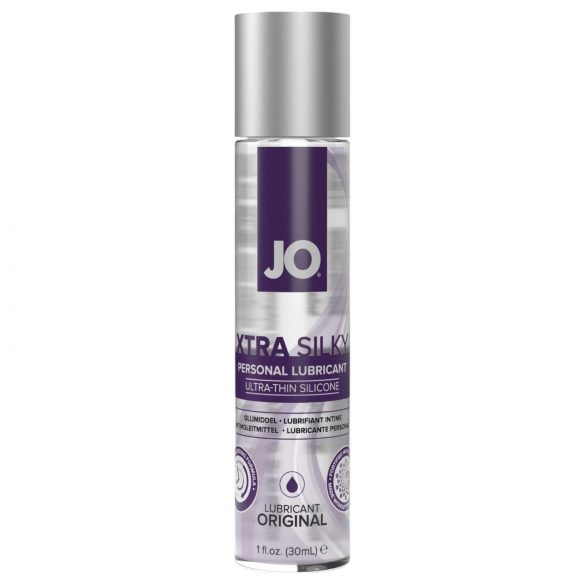 System JO Xtra Silky - lubrifiant siliconic cu vitamina E (30ml)