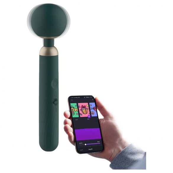 Magic Motion Zenith - vibrator inteligent pentru masaj (verde)