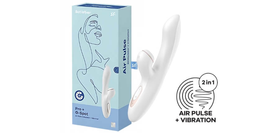 Satisfyer Pro+ G-spot - Vibrator pentru Clitoris și Punctul G