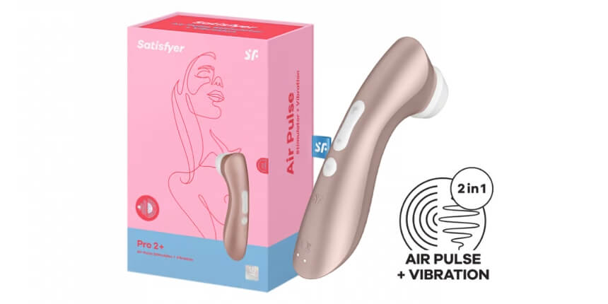 Satisfyer Pro 2+ - Stimulator Clitoridian Reîncărcabil